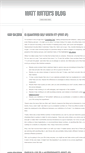 Mobile Screenshot of matthewritter.net